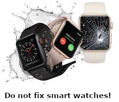No smart watches