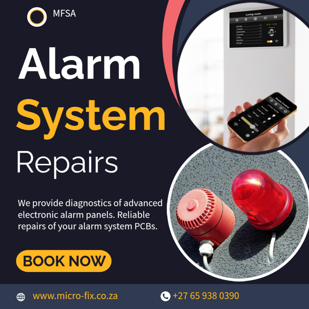 Alarm System REPAIRS HERE