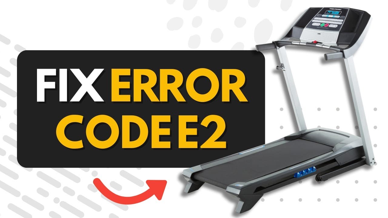 treadmill error code E2 (PCB repair)